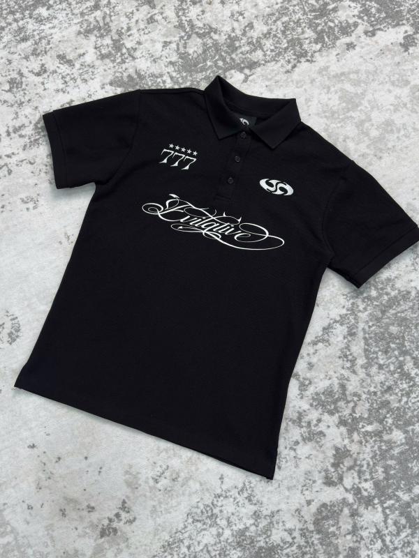 “777” BLACK POLO