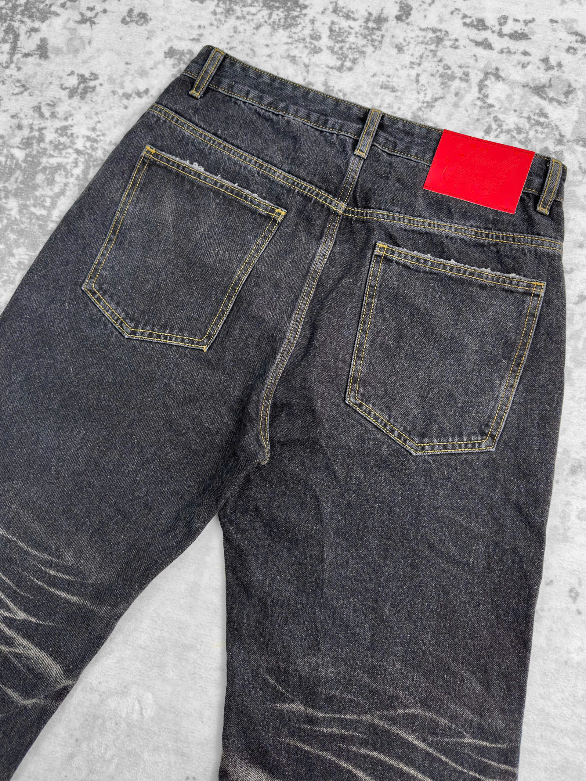 “SOBER” FLARE JEANS  - 4