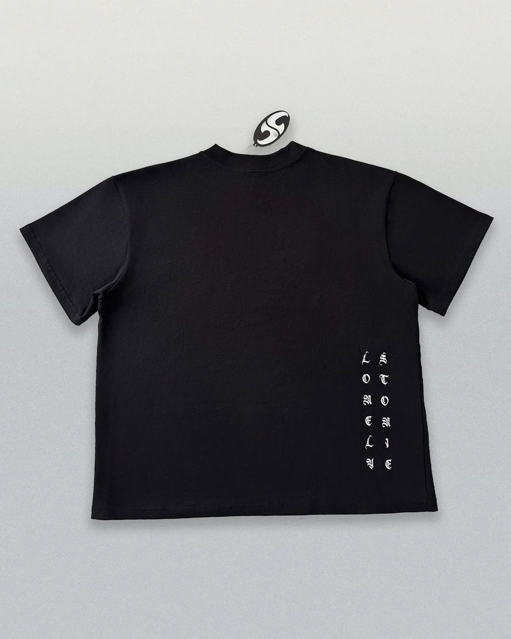EVILALIVE BASIC BLACK TEE - 2